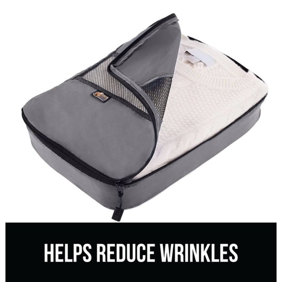 Gorilla Grip 6 piece set travel Packing Cubes - Picture 12 of 16